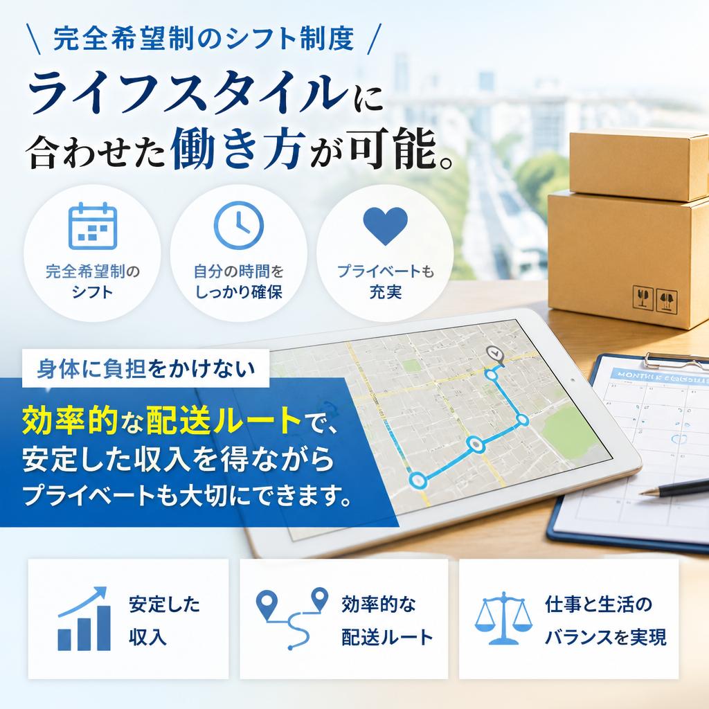 フレキシブルなシフト制度