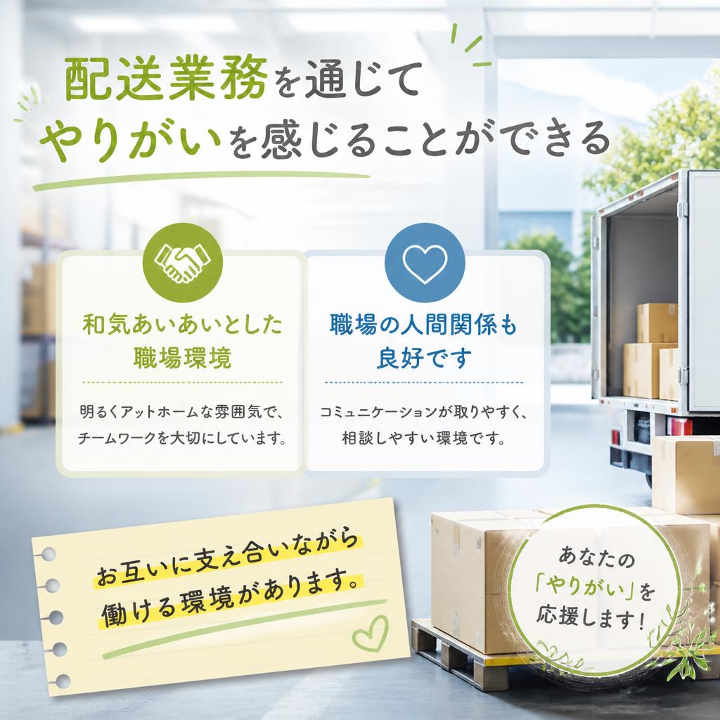 やりがいある仕事と明るい職場環境