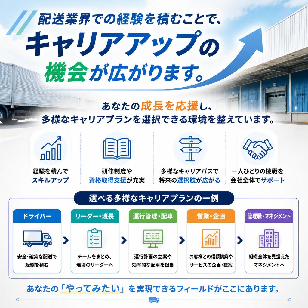 キャリアアップのチャンスが豊富