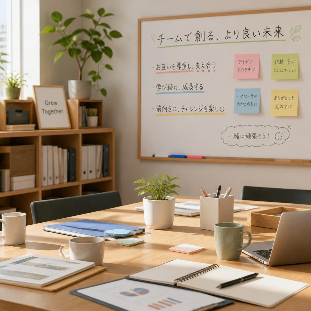 充実した職場環境での安心感