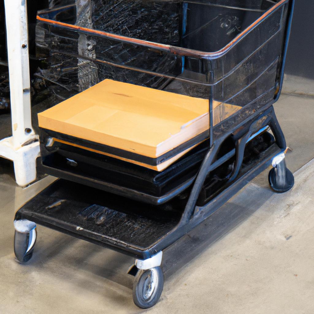 カゴ台車での納品の利点