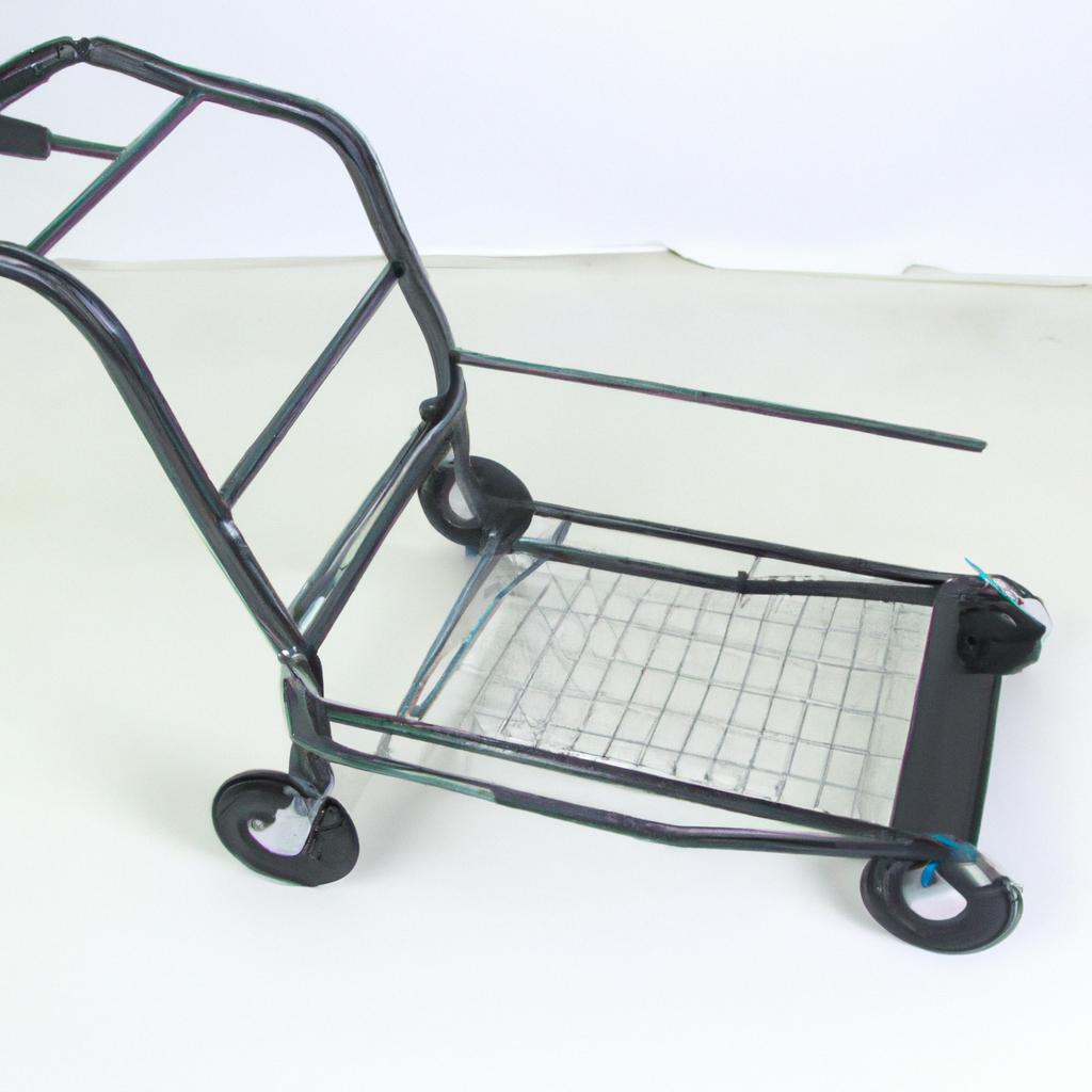 カゴ台車を活用した効率的な納品