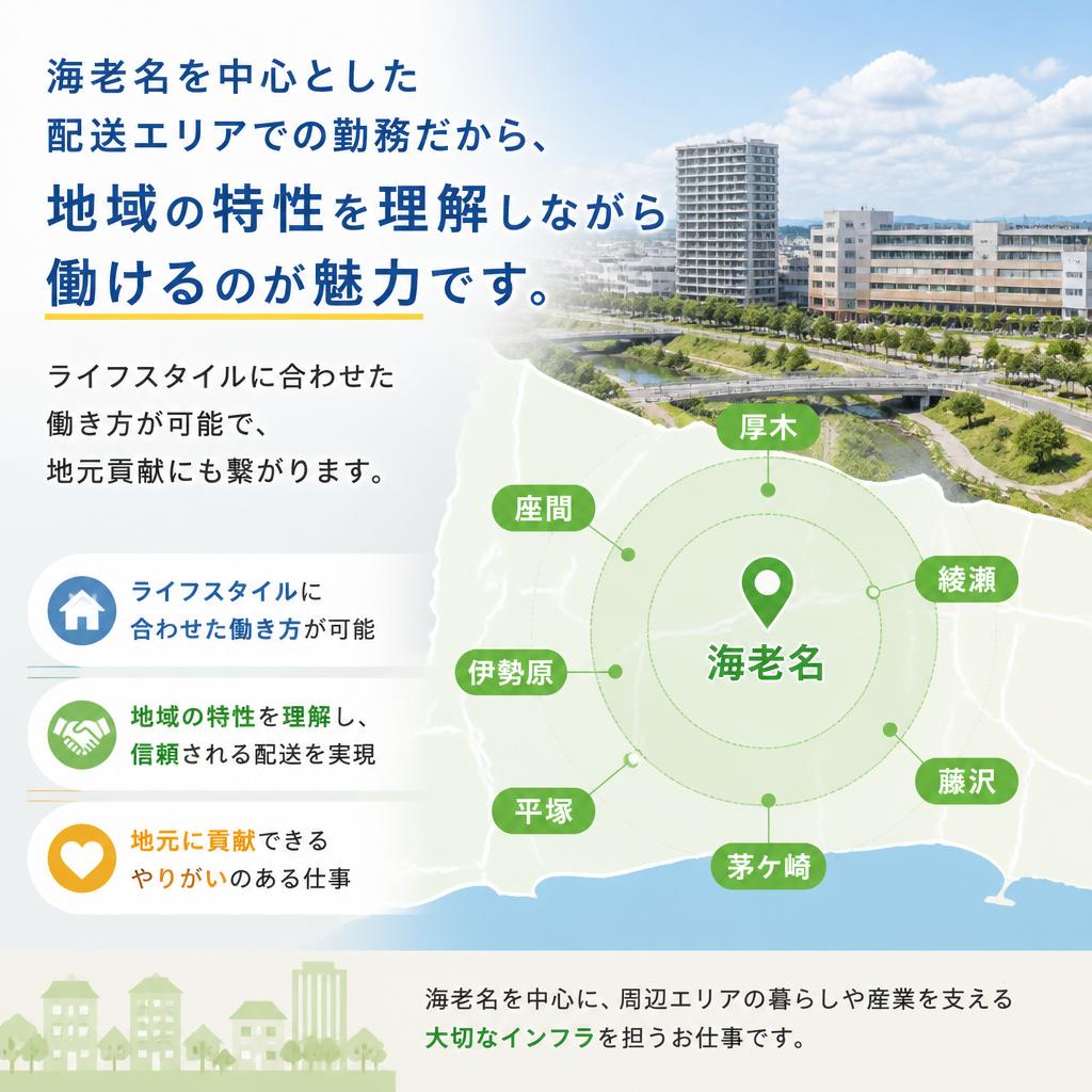 地域密着型の安定edな職場環境
