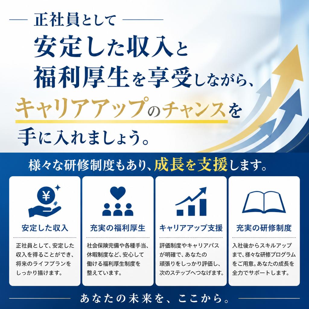正社員求人でキャリアを築くチャンス