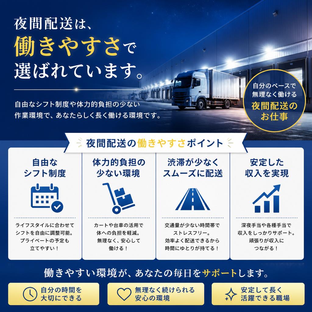働きやすい労働条件