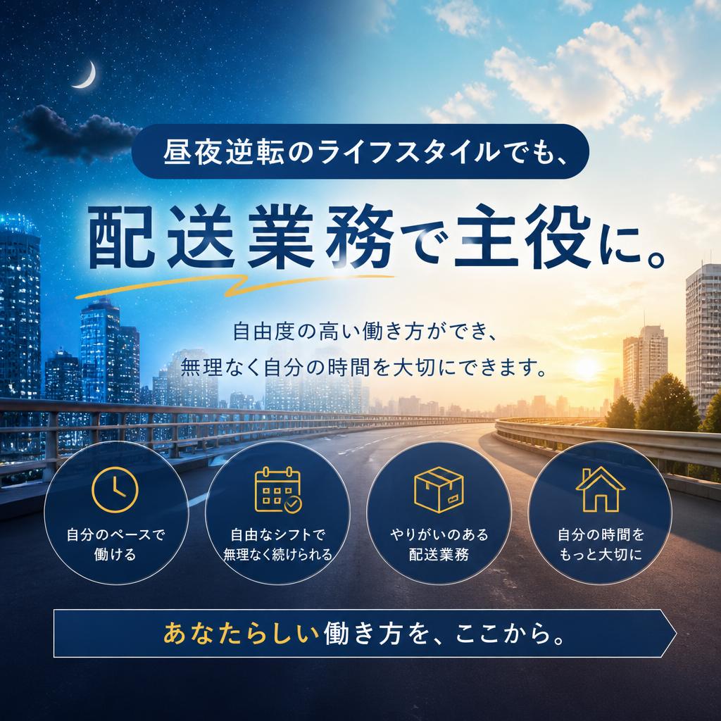 昼夜逆転勤務の魅力