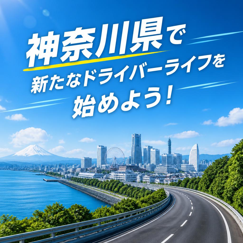 神奈川県で新たなドライバーライフを始めよう！