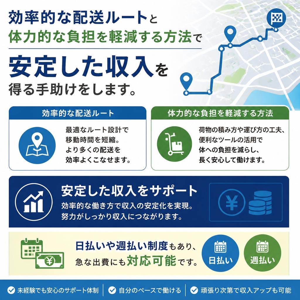 高収入を得るための安定した環境