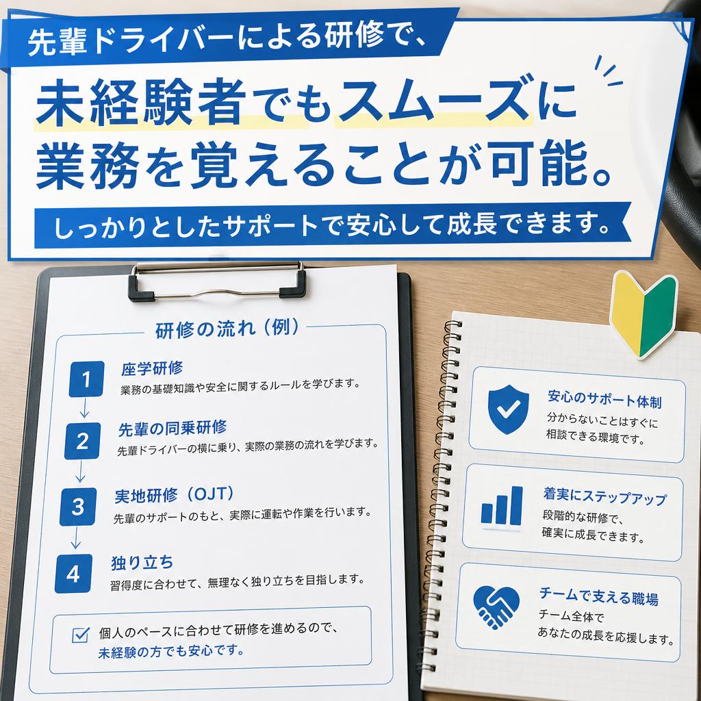 成長できるサポート体制
