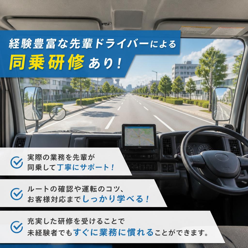 3. サポート体制が整っています
