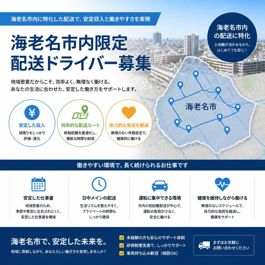 海老名エリアでの安定性