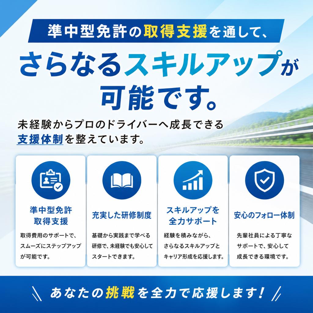 資格取得支援でスキルアップを