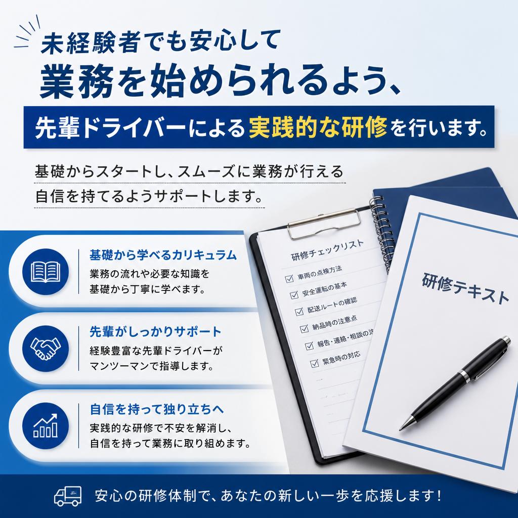 充実の研修プログラム
