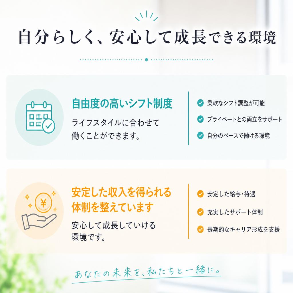 成長しやすい職場環境