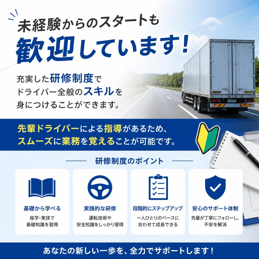 未経験から始められる安心のサポート