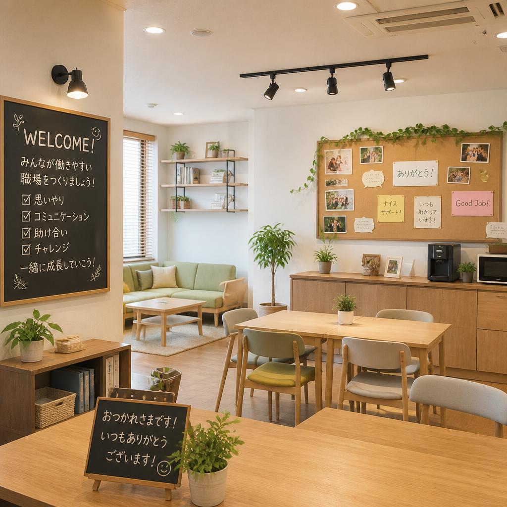 和気あいあいとした職場