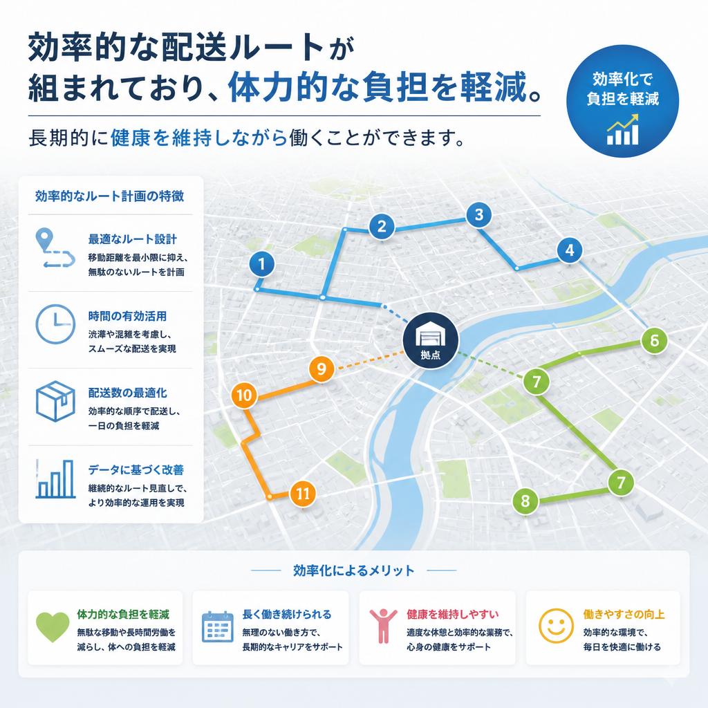 毎日の配送業務の魅力